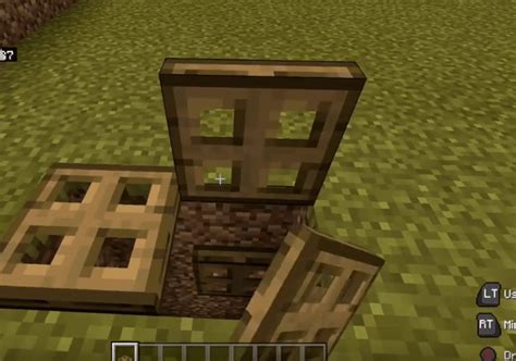 How To Make A Trapdoor In Minecraft