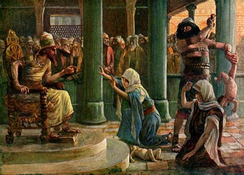 The Wisdom of Solomon - James Tissot - WikiArt.org