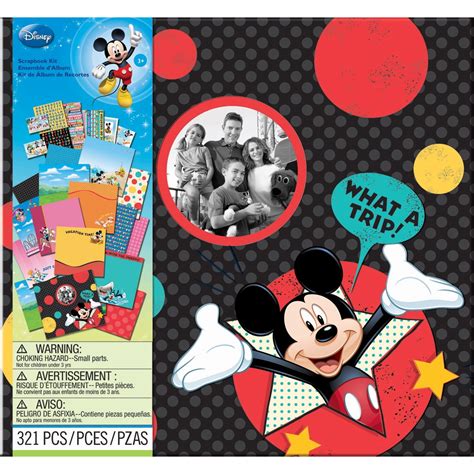 Disney Vacation 12" x 12" Scrapbook Kit - Walmart.com