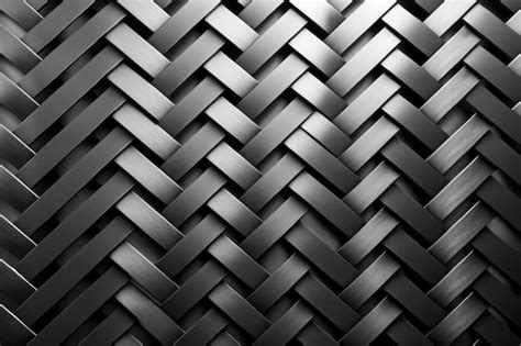 Premium AI Image | a black background with a silver metal pattern that has a black background.