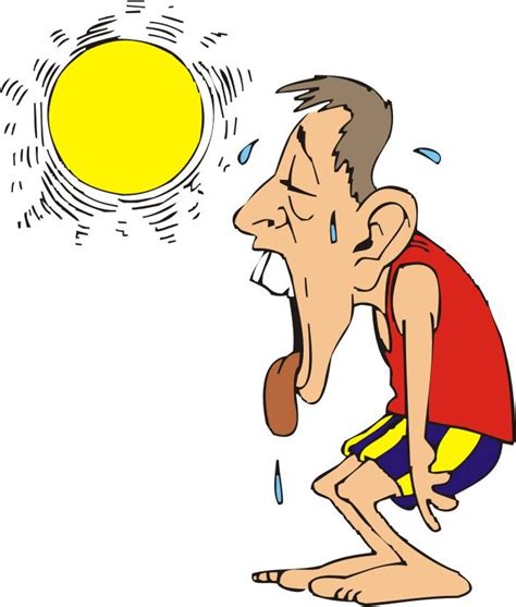 Hot Sun Cartoon - ClipArt Best