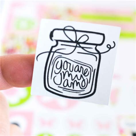 How to Make Stickers with your Cricut +Free Sticker Layout Templates