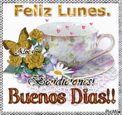 Feliz Lunes Buenos Dias GIF - Feliz Lunes Buenos Dias Bendeciones - Descubrir y compartir GIFs