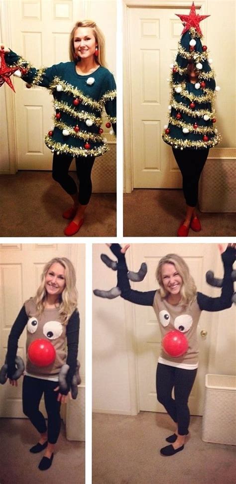 10 Awesome DIY Ugly Sweater Ideas | Homemade ugly christmas sweater ...