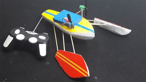 How to make a Airboat RC - Tutorial - DIY RC Boat Rigger | Radio ...