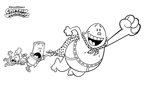 Captain Underpants Coloring Pages - Best Coloring Pages For Kids