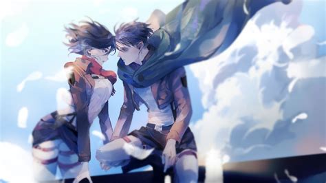 Levi and Mikasa - Attack on Titan 4K Ultra HD Wallpaper