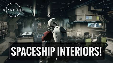 Starfield Customisable Spaceship Interiors & More! - YouTube