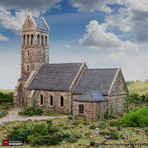 Norman Church - Printable Scenery