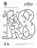 The Number 18 Coloring Page  Kids Coloring… PBS KIDS For Parents sketch template