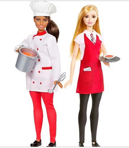 Barbie Chef And Waiter Dolls at best price in Surat by Ambica Toys And ...