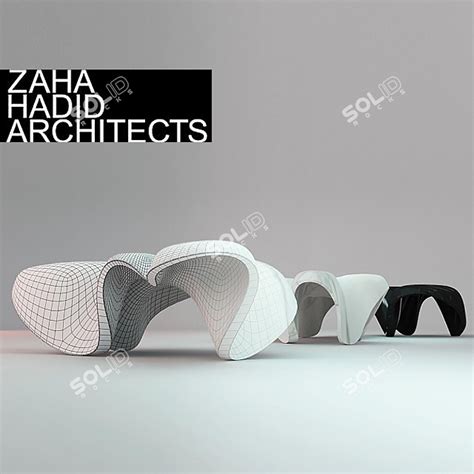 Zaha Hadid Marble Tables: Mercuric Elegance 3D Model - SolidRocks.net