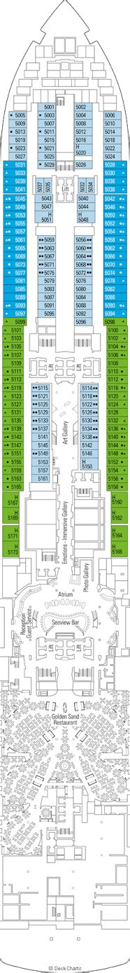 MSC Seaview Deck Plans: Ship Layout, Staterooms & Map - Cruise Critic