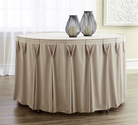 Bow-tie Table Skirting. Cover your not so good looking tables with Quik ...