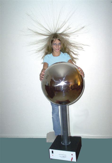 Science First Van de Graaff Generator, 500 Kilovolts, Negative