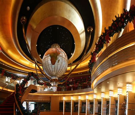 Holland America Line's ms Oosterdam: Atrium | The beautiful … | Flickr