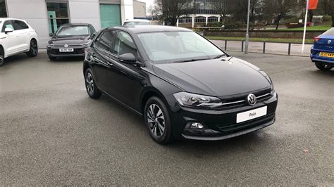 Brand New Volkswagen Polo Match 1.0TSI in Deep Black - Crewe Volkswagen ...