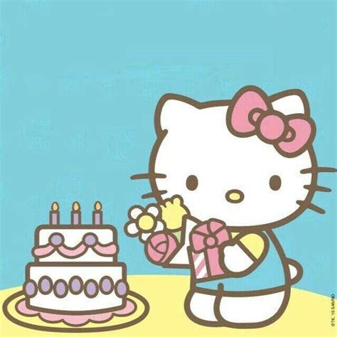 Pin by Liz Kurumu on Happy Birthday | Sanrio hello kitty, Hello kitty ...