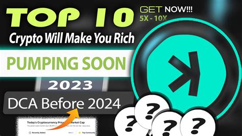 🔥 Top 10 crypto coins to invest in 2023 - will make Millionaires💰 | 10X ...