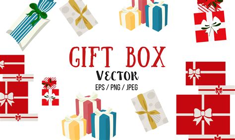 Gift Box Vector Graphic by JT-Dee · Creative Fabrica