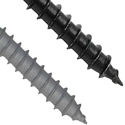 #17 X 4" Heavy Duty Structural Wood Screws - Exterior Coated Heavy Duty Wood Screws - Use for ...