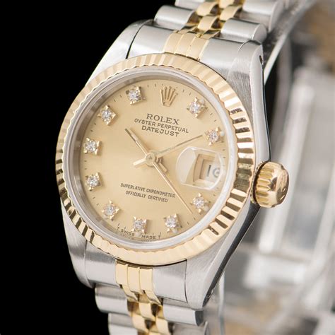 Rolex Oyster Perpetual Datejust ref. 69173 diamonds - 26mm - MD Watches