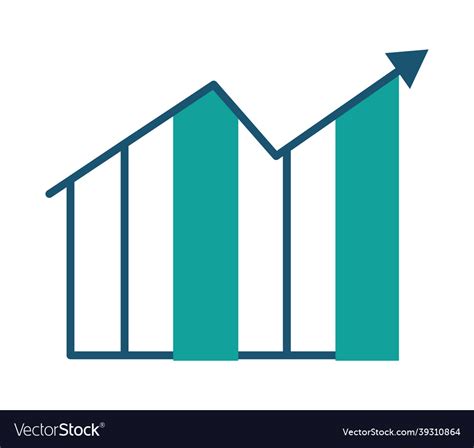 Bar chart design Royalty Free Vector Image - VectorStock