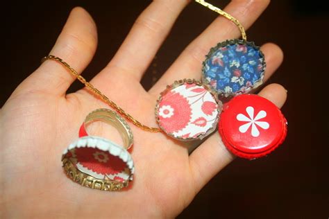 Bottle Cap Jewelry!!!! :D · How To Make A Bottle Cap Hair Clip ...