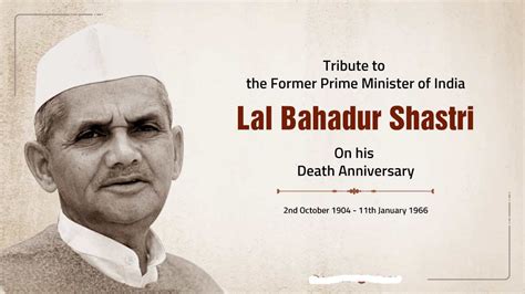 Lal Bahadur Shastri Death Anniversary : How did Shastri Ji Die, What ...