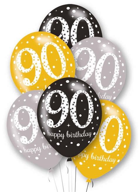 6 Glamorous 90th Birthday Balloons | Party365.com