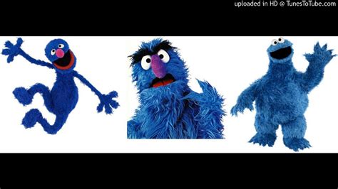 Grover, Herry Monster & Cookie Monster - Fuzzy and Blue (and Orange) - YouTube