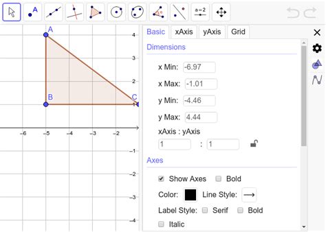 Lesson 6 Describing Transformations – GeoGebra