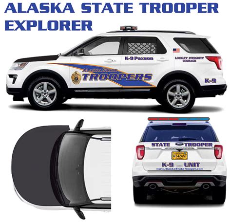 Alaska State Troopers, Explorer – Bilbozodecals