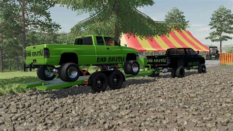 EXP22 Dodge Pulling Truck v1.0 FS22 Mod | Farming Simulator 22 Mod