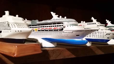 Cruise ship model collection - YouTube