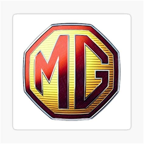 Mg Car Logo Stickers | Redbubble