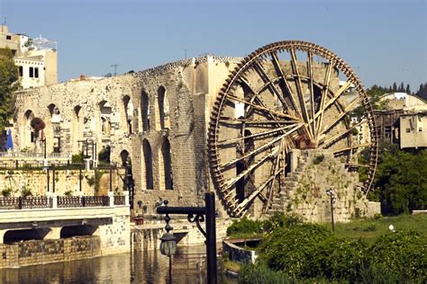 Roman aqueducts: Water lifting