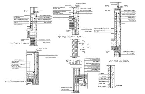 Building Wall Section Detail