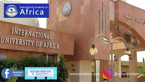 BEASISWA INTERNATIONAL UNIVERSITY OF AFRICA, SUDAN - Mr Dann Website