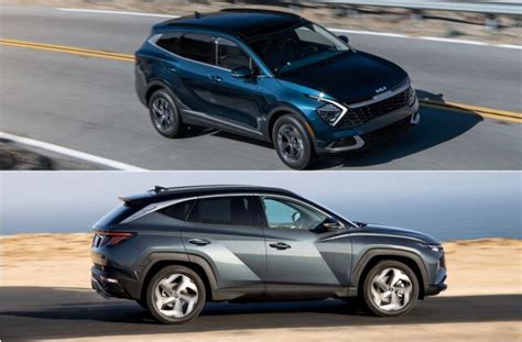 Kia Sportage Hybrid vs. Hyundai Tucson Hybrid: Head to Head | U.S. News