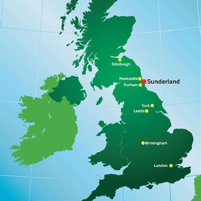 Where is Sunderland? - Welcome to Sunderland!