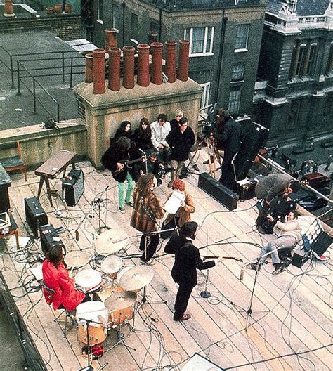 January 30: The Beatles played the Rooftop concert Apple building 1969 ...