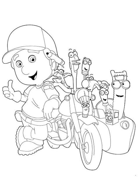 Handy Manny Tools Coloring Pages at GetColorings.com | Free printable colorings pages to print ...