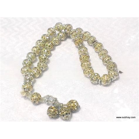 Buy Silver Light Weight Handcrafted 33 Beads Tasbih / Zikr Tasbih TS-19 - Online in Pakistan