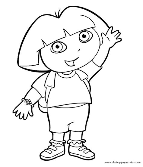 Cartoon Characters Coloring Pages - Cartoon Coloring Pages