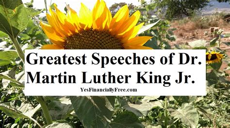 Greatest Speeches of Dr. Martin Luther King Jr. | Yes Financially Free