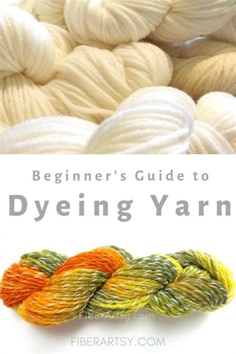 Beginner's Guide to Hand Dyeing Yarn - FiberArtsy.com