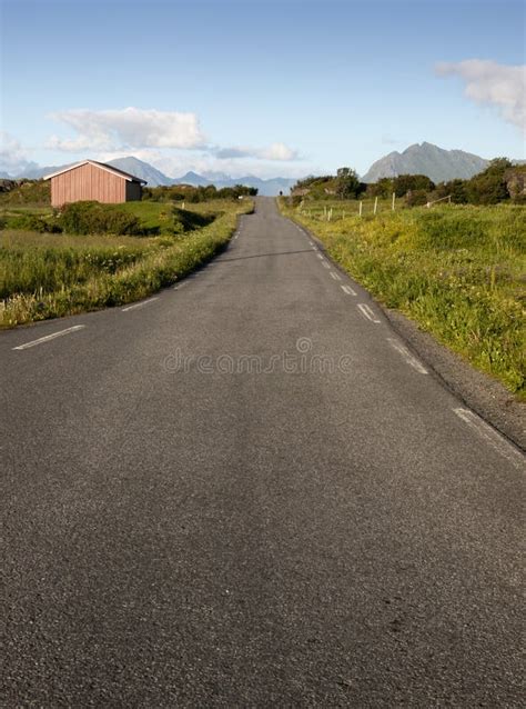 Asphalt road stock image. Image of island, straight, travel - 16019889