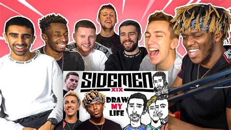 SIDEMEN REACT TO DRAW THEIR LIFE - YouTube