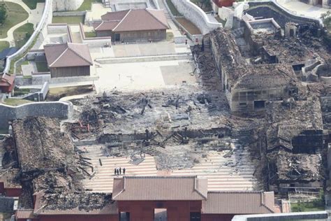 Shortage of materials blight reconstruction of World Heritage site Shuri Castle in Okinawa after ...